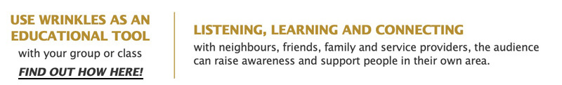 USE WRINKLES AS AN EDUCATIONAL TOOL with your group or class